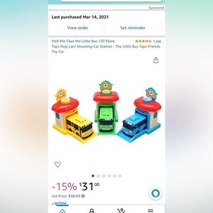 Used like new Tayo bus set.  Paid about $30 asking $15 OBO.